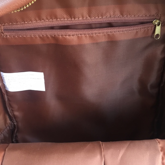 Double handled Brown Backpack - Picture 6 of 8